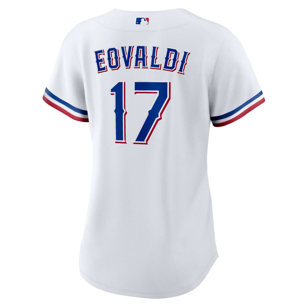Nathan Eovaldi Texas Rangers Women's Home Replica Jersey - White