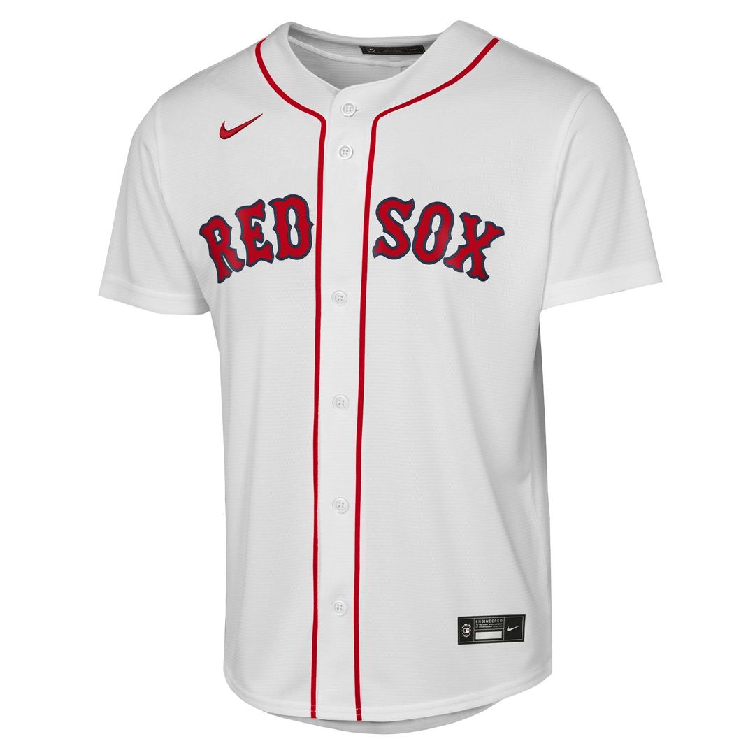 Jarren Duran Boston Red Sox Youth Home Replica Player Jersey - White