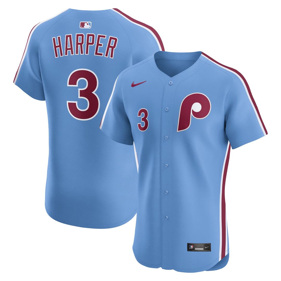 Bryce Harper Philadelphia Phillies Home Elite Jersey - White