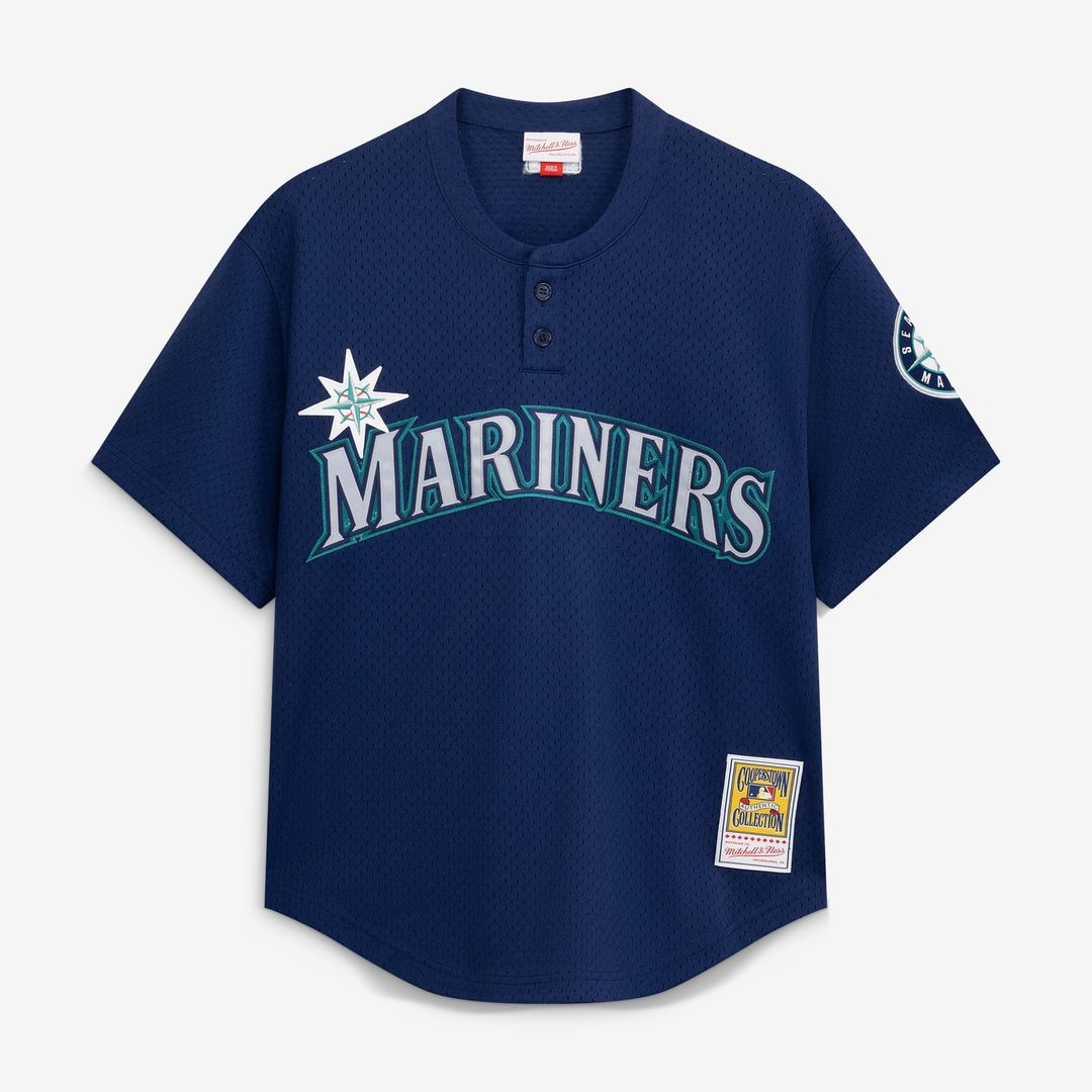 Ichiro Suzuki Seattle Mariners Authentic Batting Practice Jersey - Navy