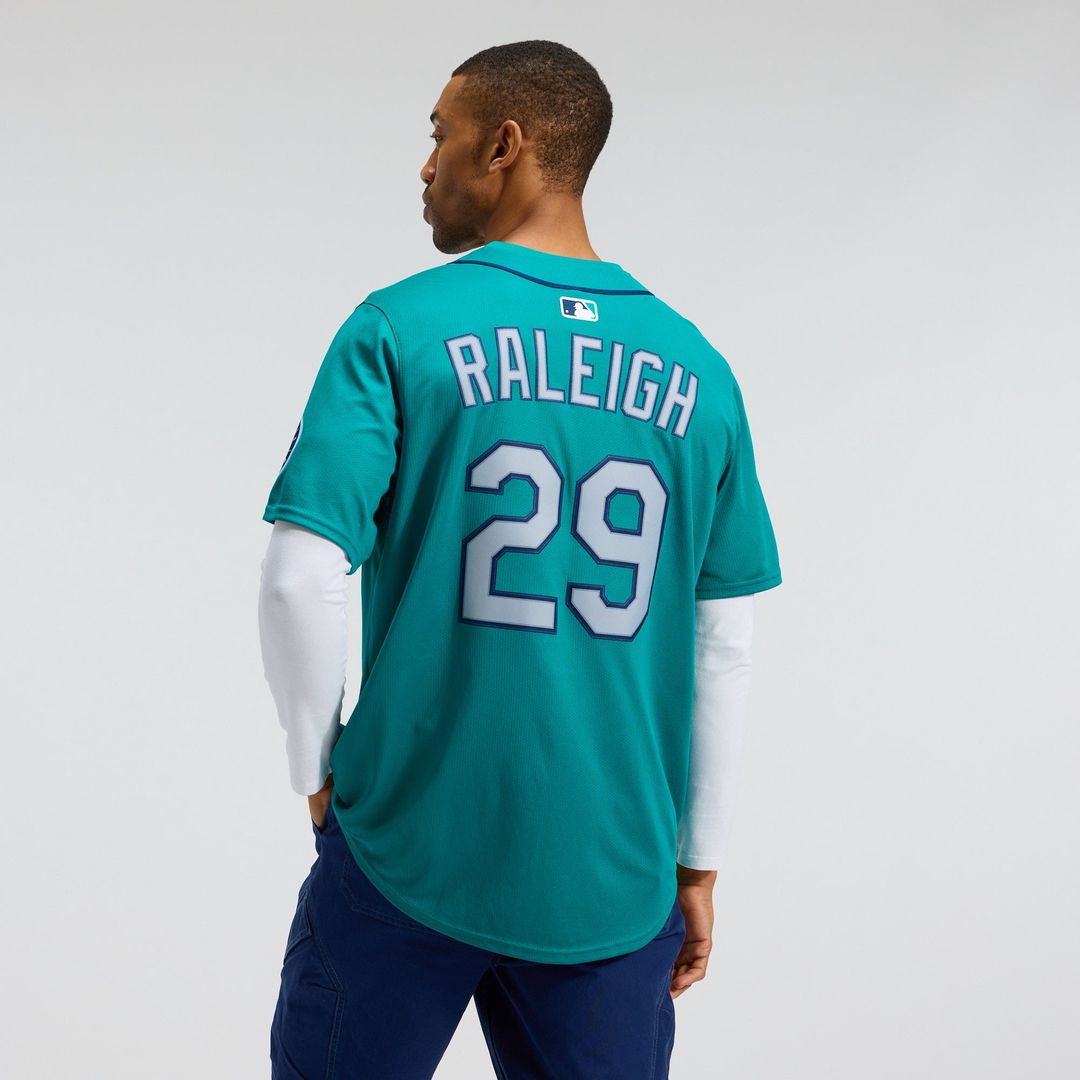 Cal Raleigh Seattle Mariners Alternate Limited Jersey - Teal