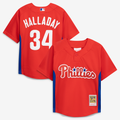 Roy Halladay Philadelphia Phillies Toddler Cooperstown Collection Mesh Batting Practice Jersey - Red