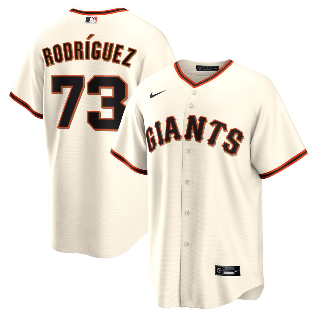 Randy Rodríguez San Francisco Giants Home Replica Jersey - Cream
