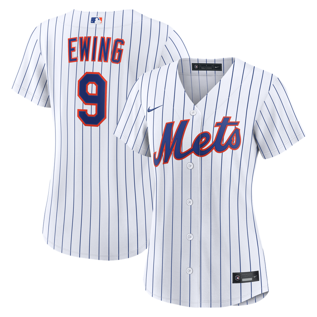 AJ Ewing New York Mets Women's Home Replica Jersey - White