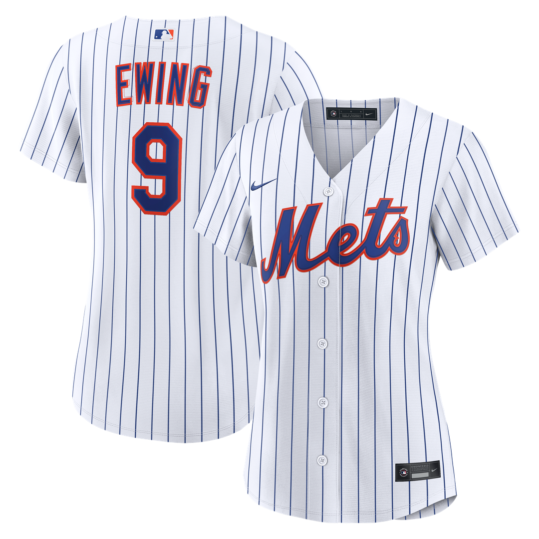 AJ Ewing New York Mets Women's Home Replica Jersey - White