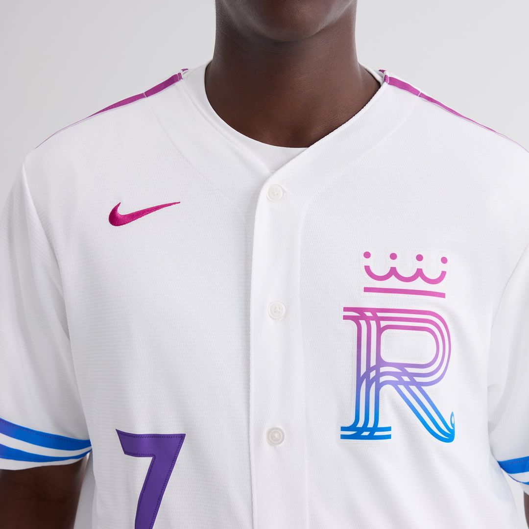 Bobby Witt Jr. Kansas City Royals 2026 City Connect Stadium Jersey - White