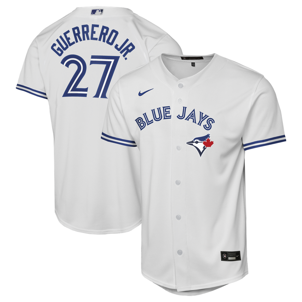Vladimir Guerrero Jr. Toronto Blue Jays Youth Home Baseline Jersey - White