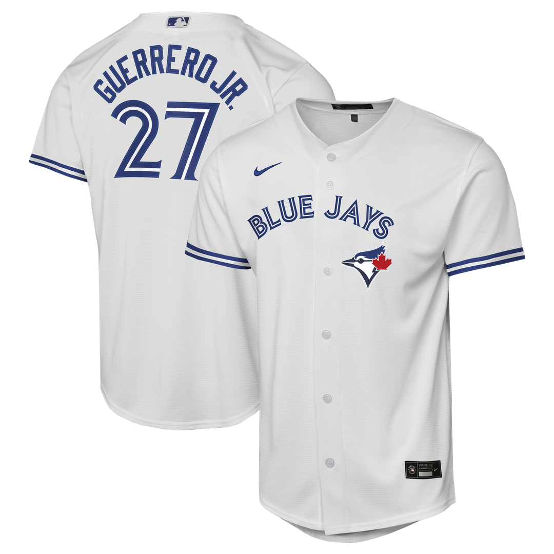 Vladimir Guerrero Jr. Toronto Blue Jays Youth Home Baseline Jersey - White
