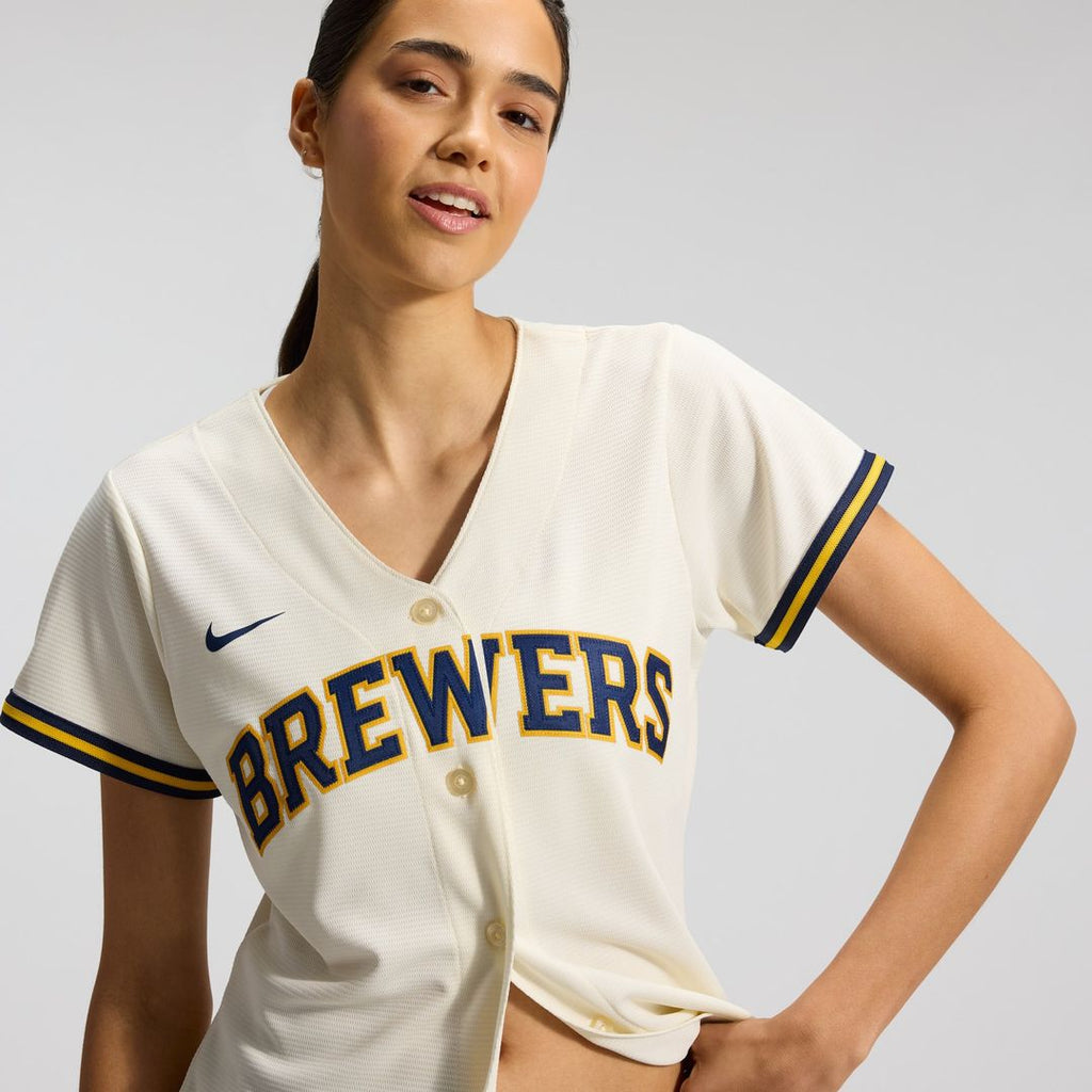 Sal Frelick Milwaukee Brewers Women's Home Replica Jersey - Cream