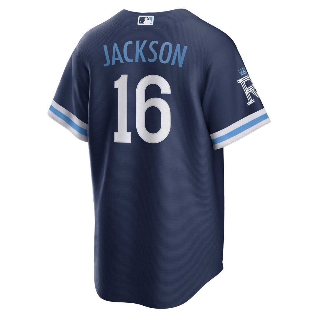 Bo Jackson Kansas City Royals City Connect Replica Player Jersey - Navy