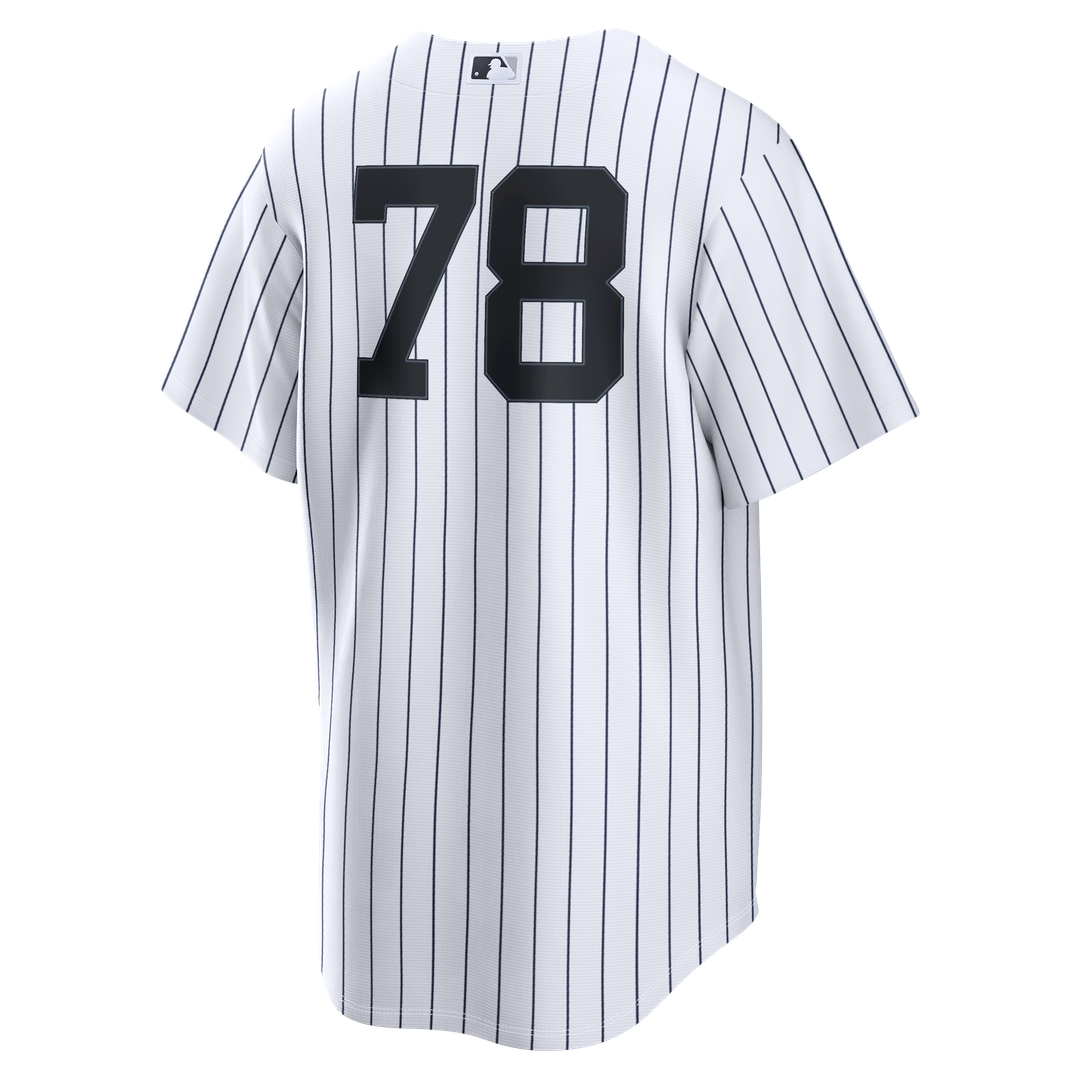 Spencer Jones New York Yankees Home Replica Jersey - White