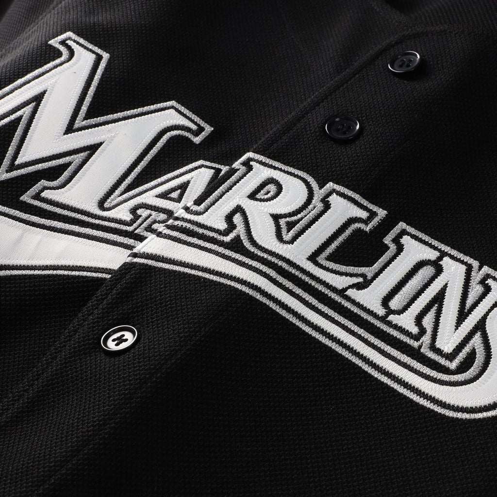 Miguel Cabrera Miami Marlins Big & Tall Cooperstown Mesh Batting Practice Jersey - Black