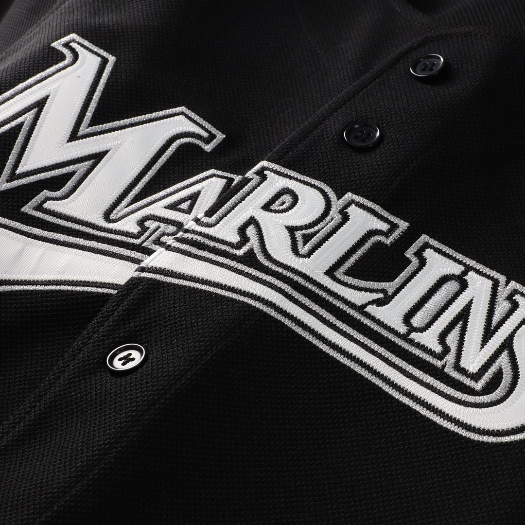 Miguel Cabrera Miami Marlins Big & Tall Cooperstown Mesh Batting Practice Jersey - Black