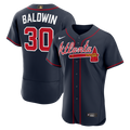 Drake Baldwin Atlanta Braves Alternate MLB Awards Authentic Jersey - Navy
