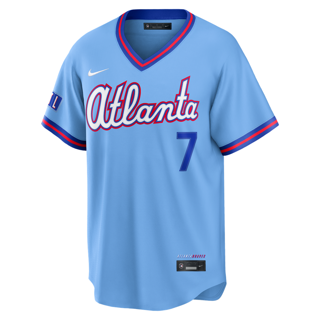 Ha - Seong Kim Atlanta Braves 2026 City Connect Stadium Jersey - Powder Blue