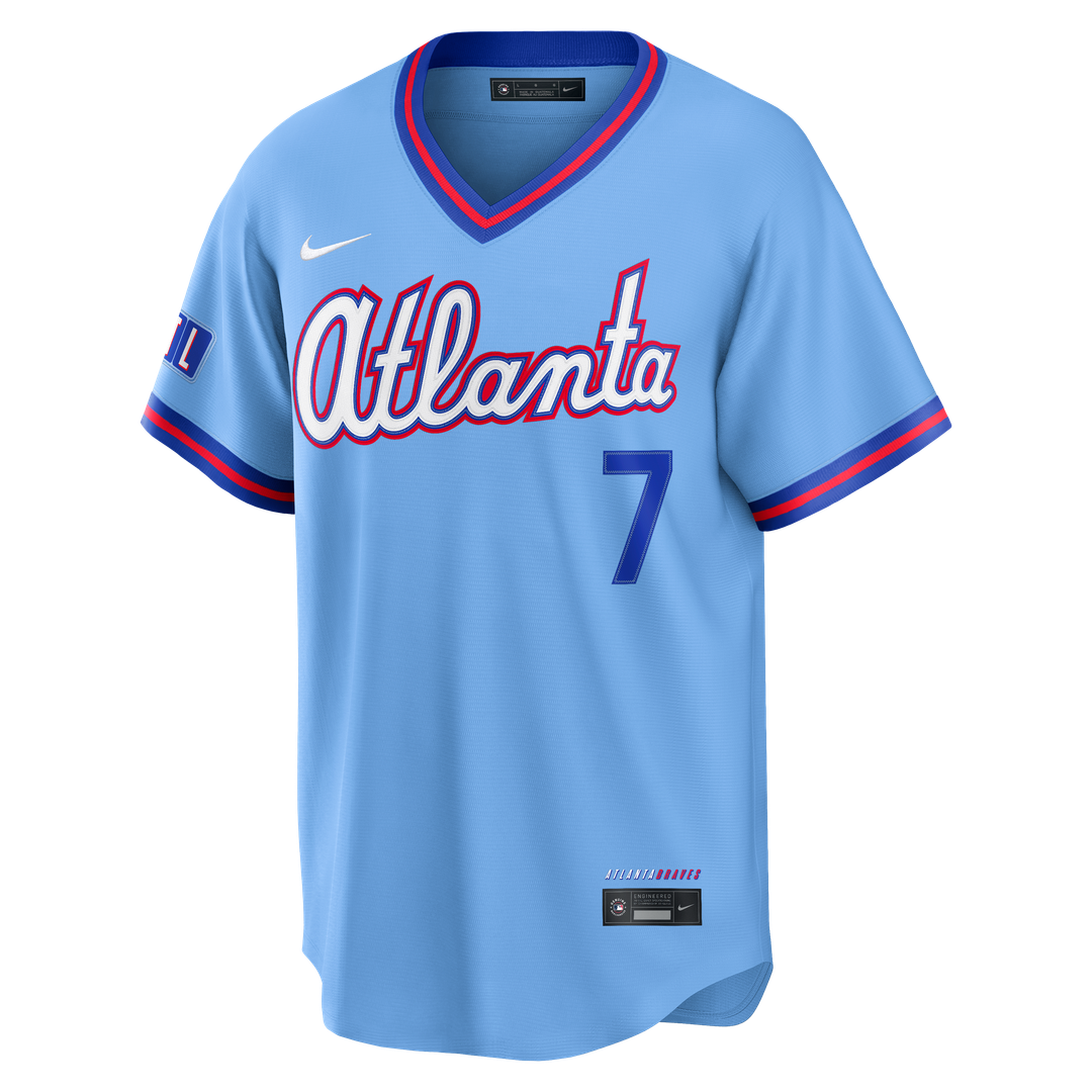 Ha - Seong Kim Atlanta Braves 2026 City Connect Stadium Jersey - Powder Blue