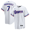 Ivan Rodriguez Texas Rangers Home Retired Player Replica Jersey - White