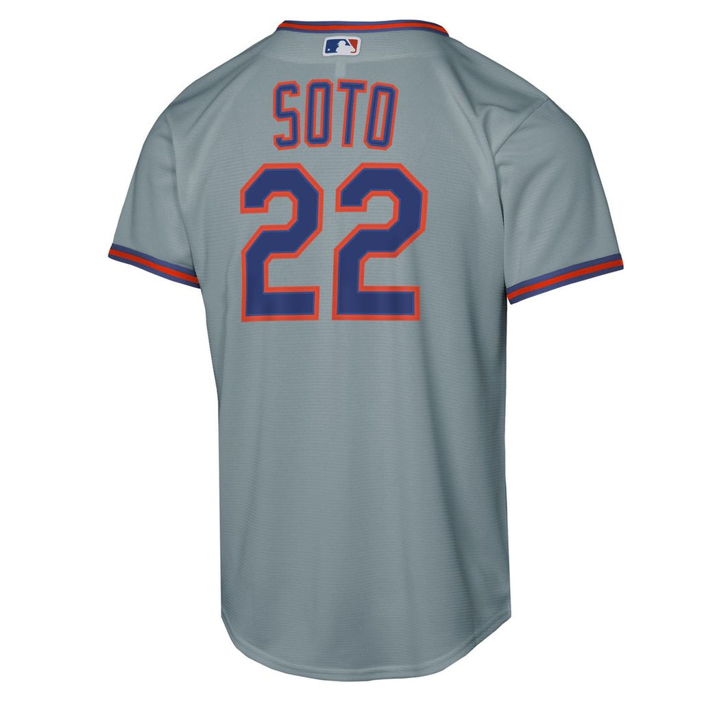 Juan Soto New York Mets Youth Alternate Replica Jersey - Black