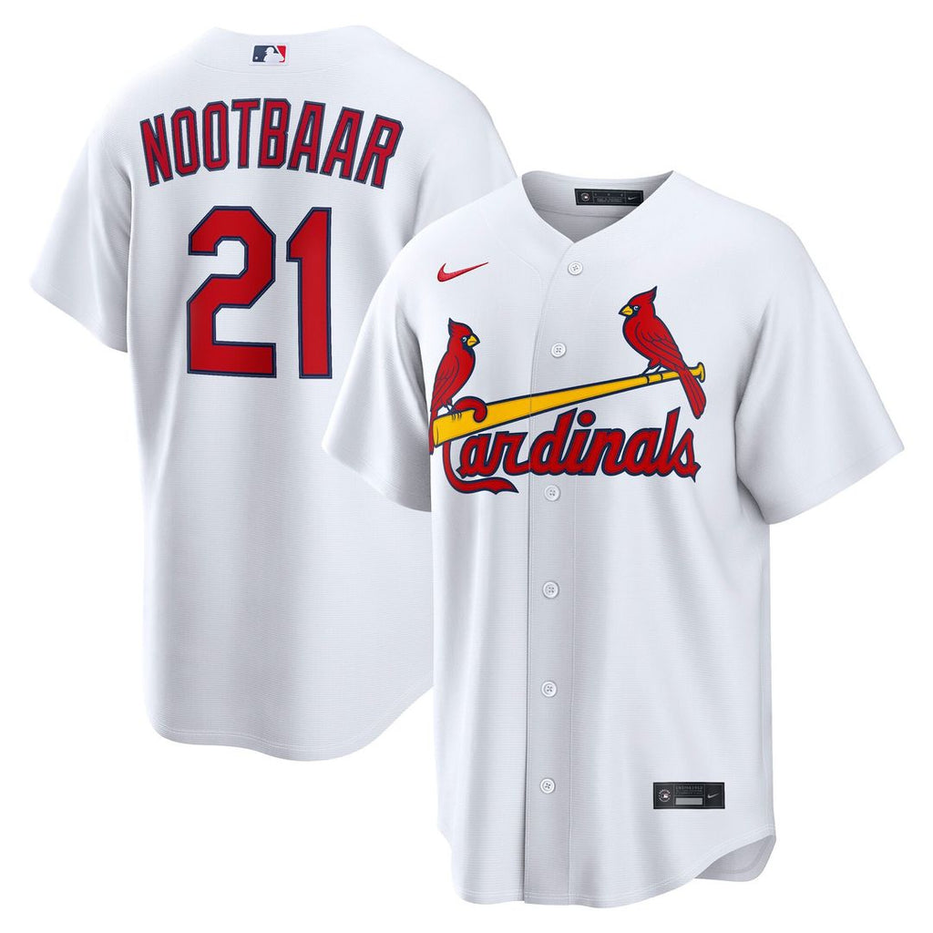 Lars Nootbaar St. Louis Cardinals Home Replica Jersey - White