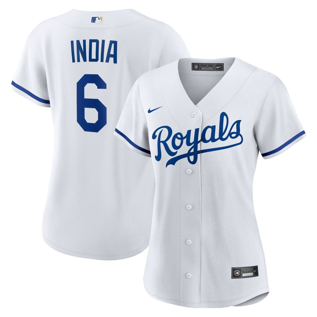 Jonathan India Kansas City Royals Women's Home Replica Jersey - White