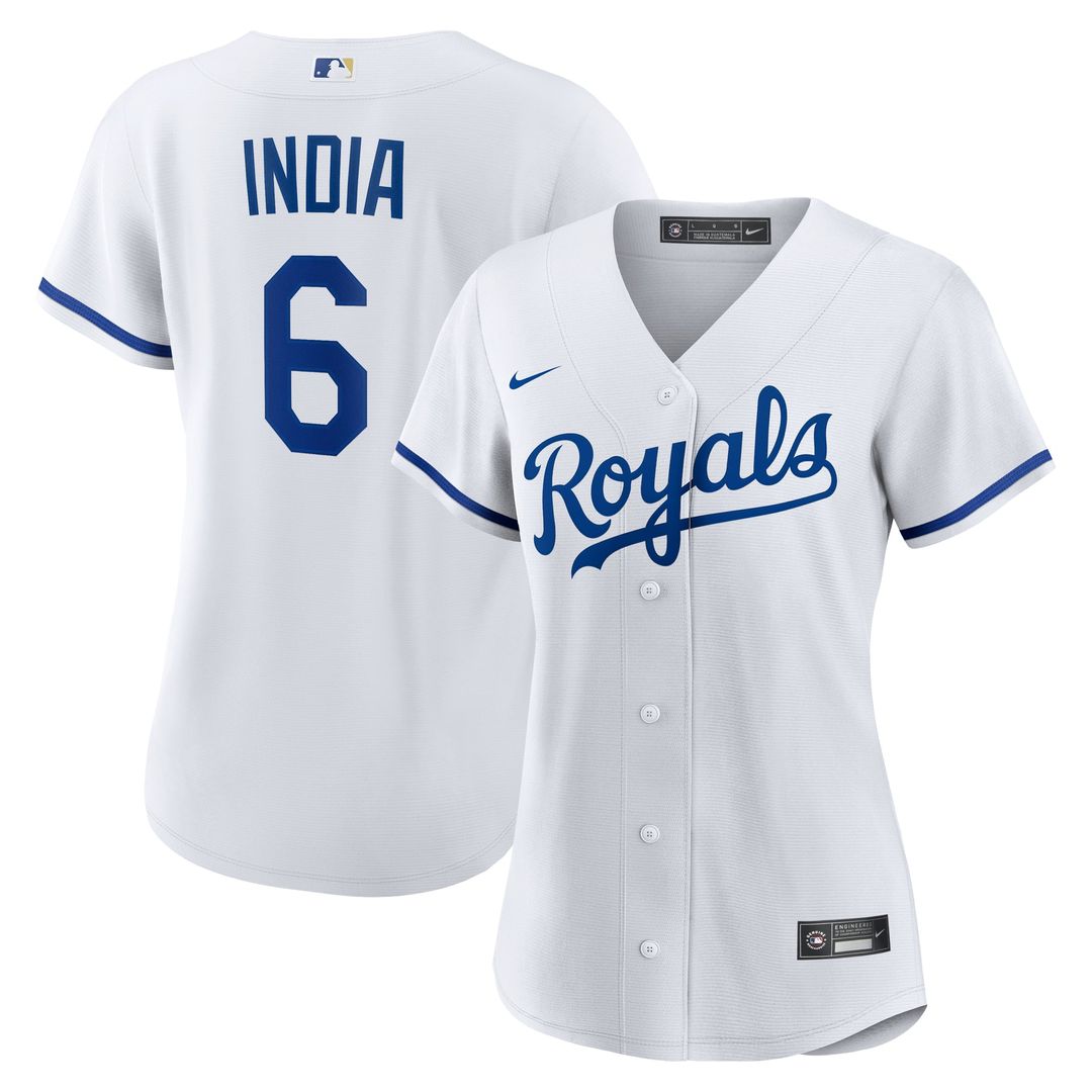 Jonathan India Kansas City Royals Women's Home Replica Jersey - White