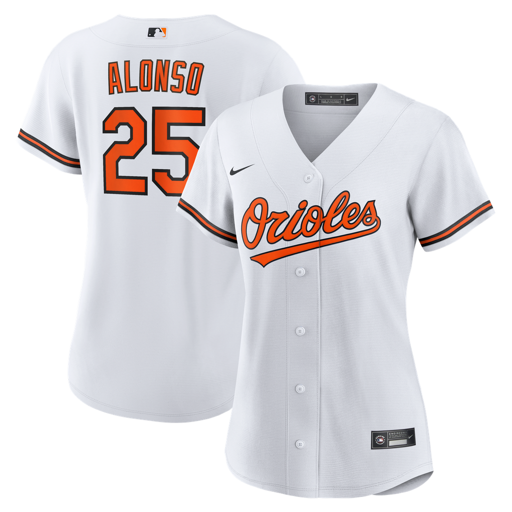 Pete Alonso Baltimore Orioles Women's Home Replica Jersey - White