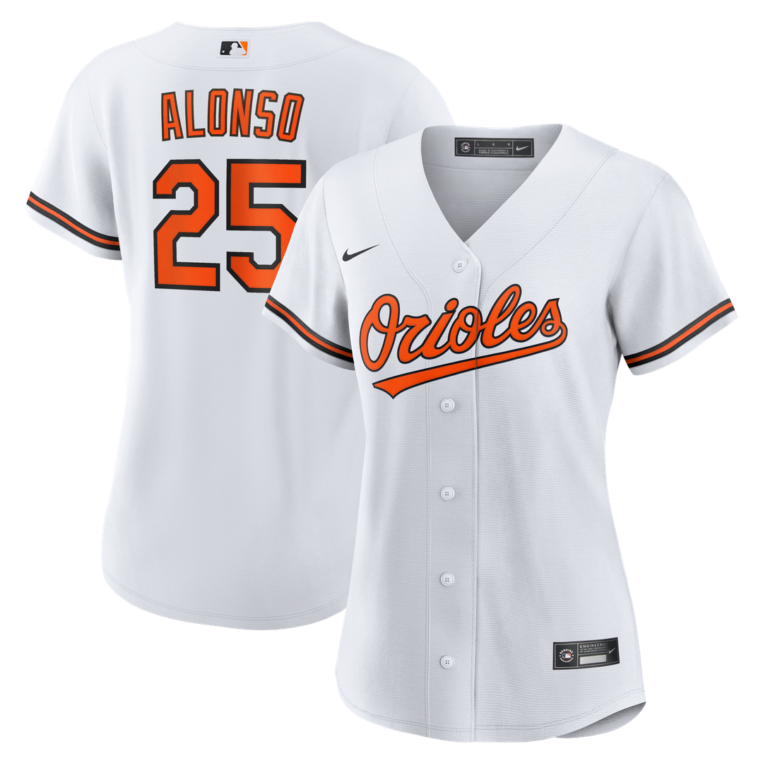 Pete Alonso Baltimore Orioles Women's Home Replica Jersey - White