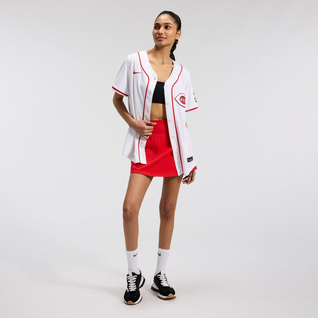 Cincinnati Reds Women's Home Limited Jersey - White