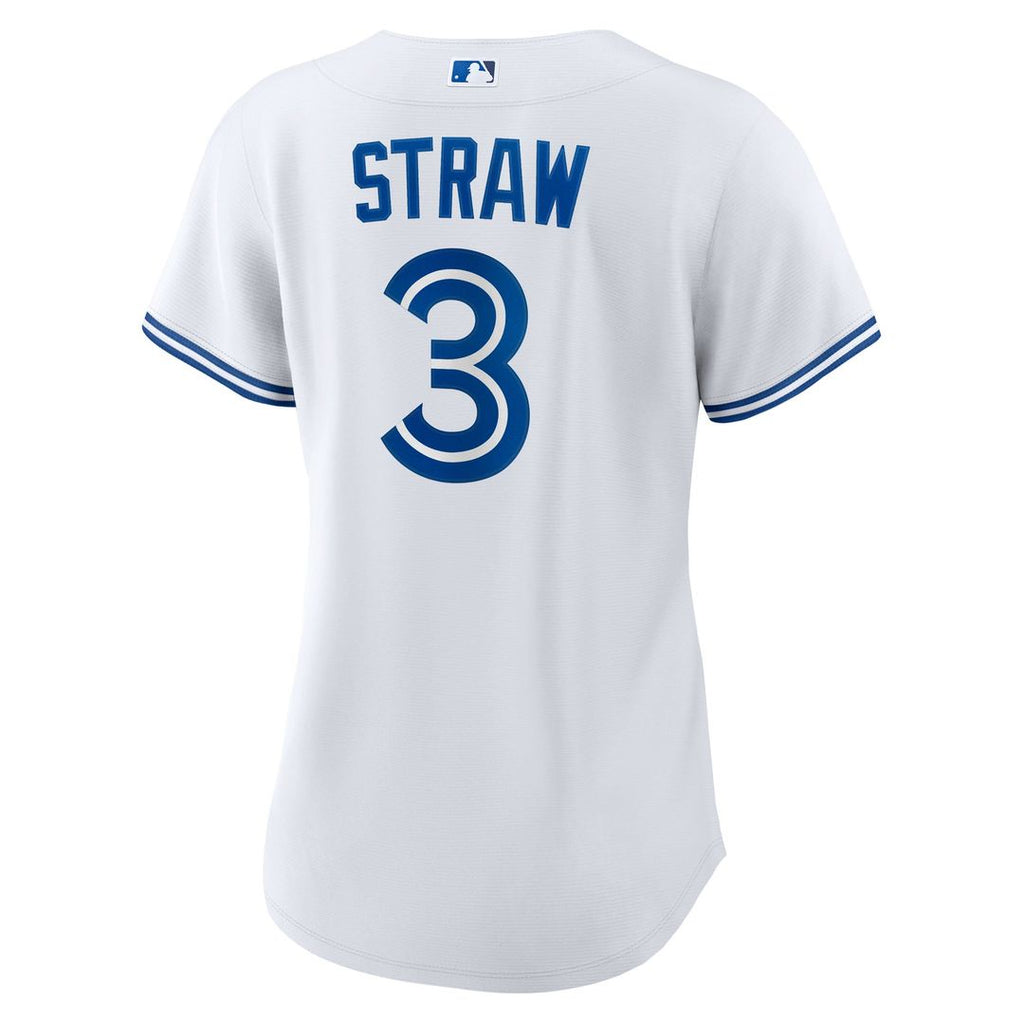 Myles Straw Toronto Blue Jays Women's Home Replica Jersey - White