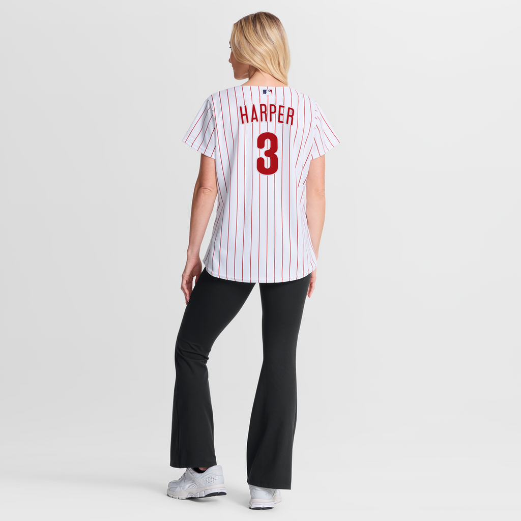 Bryce Harper Philadelphia Phillies Women's Alternate Replica Jersey - Cream