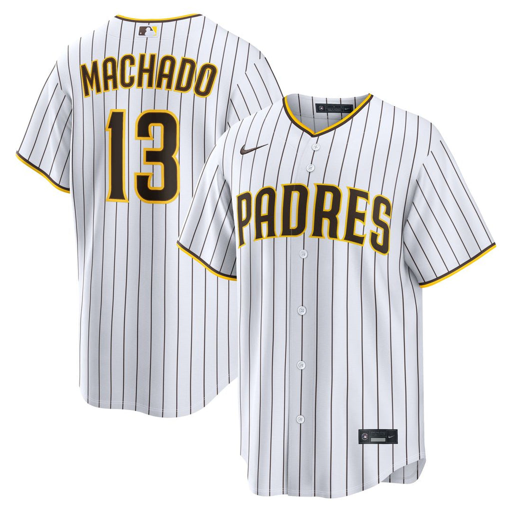 Manny Machado San Diego Padres Home Replica Player Jersey - White
