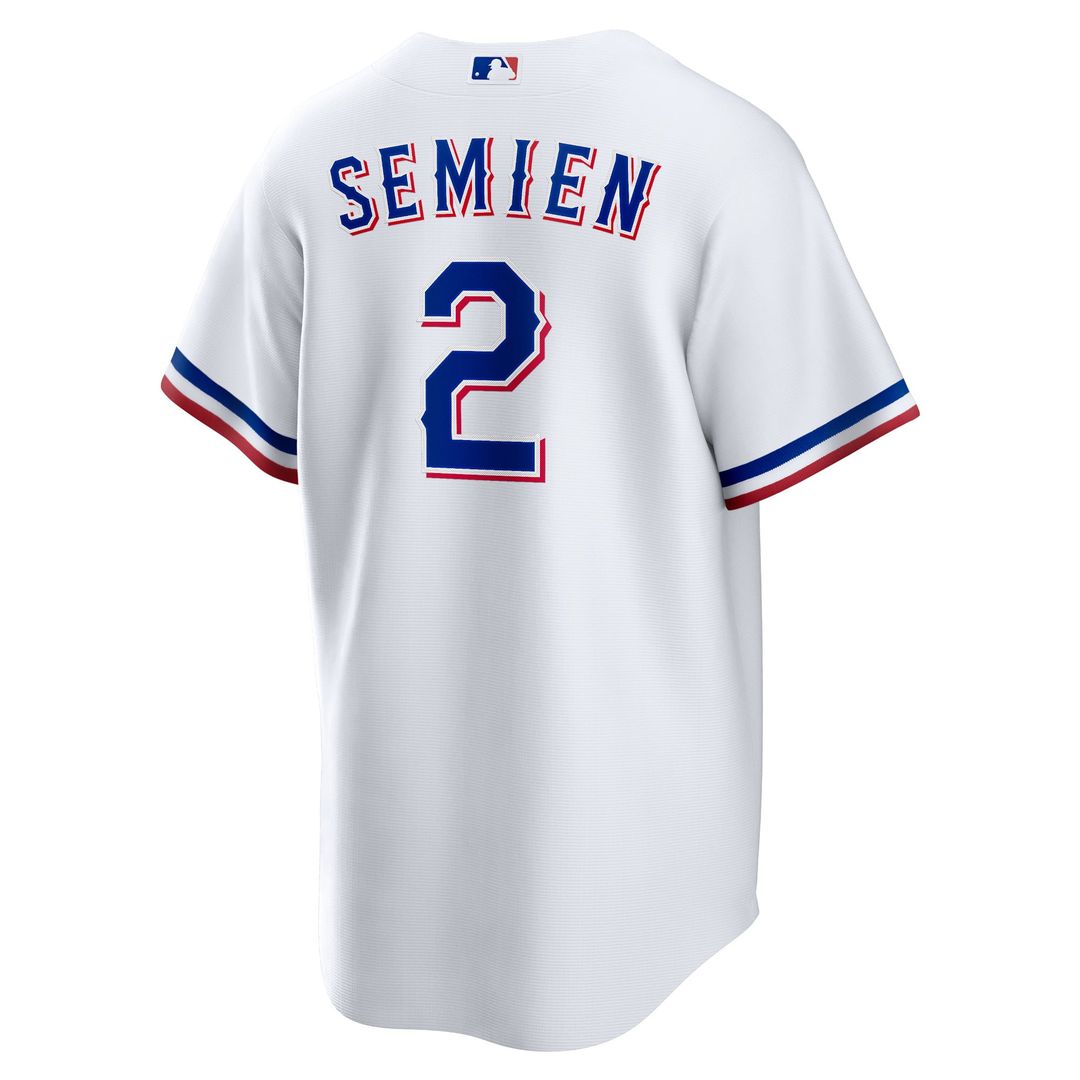 Marcus Semien Texas Rangers Youth Home Replica Player Jersey - White