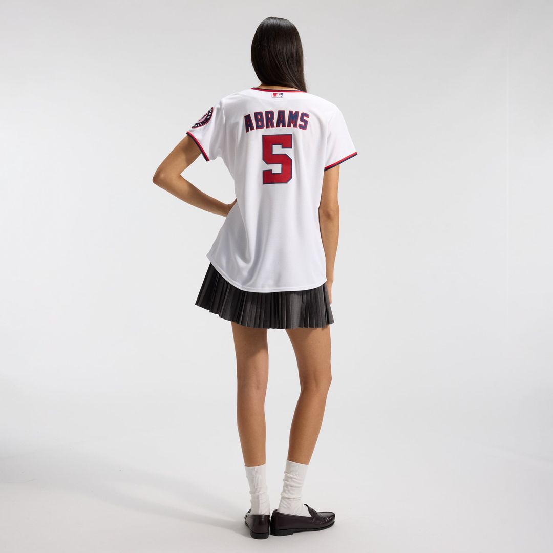 CJ Abrams Washington Nationals Women's Home Replica Player Jersey - White