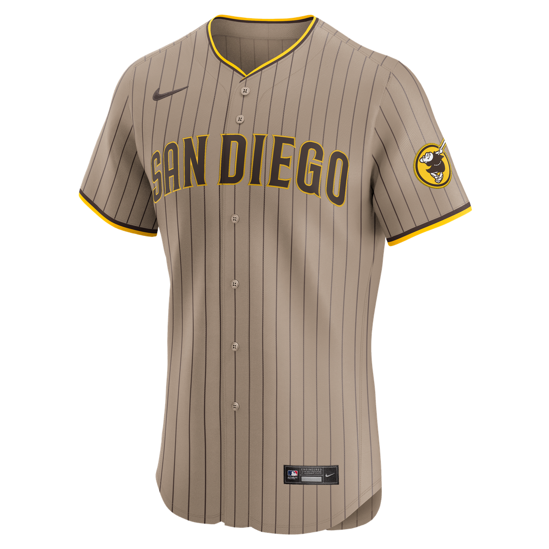Fernando Tatis Jr. San Diego Padres Alternate Elite Player Jersey - Sand