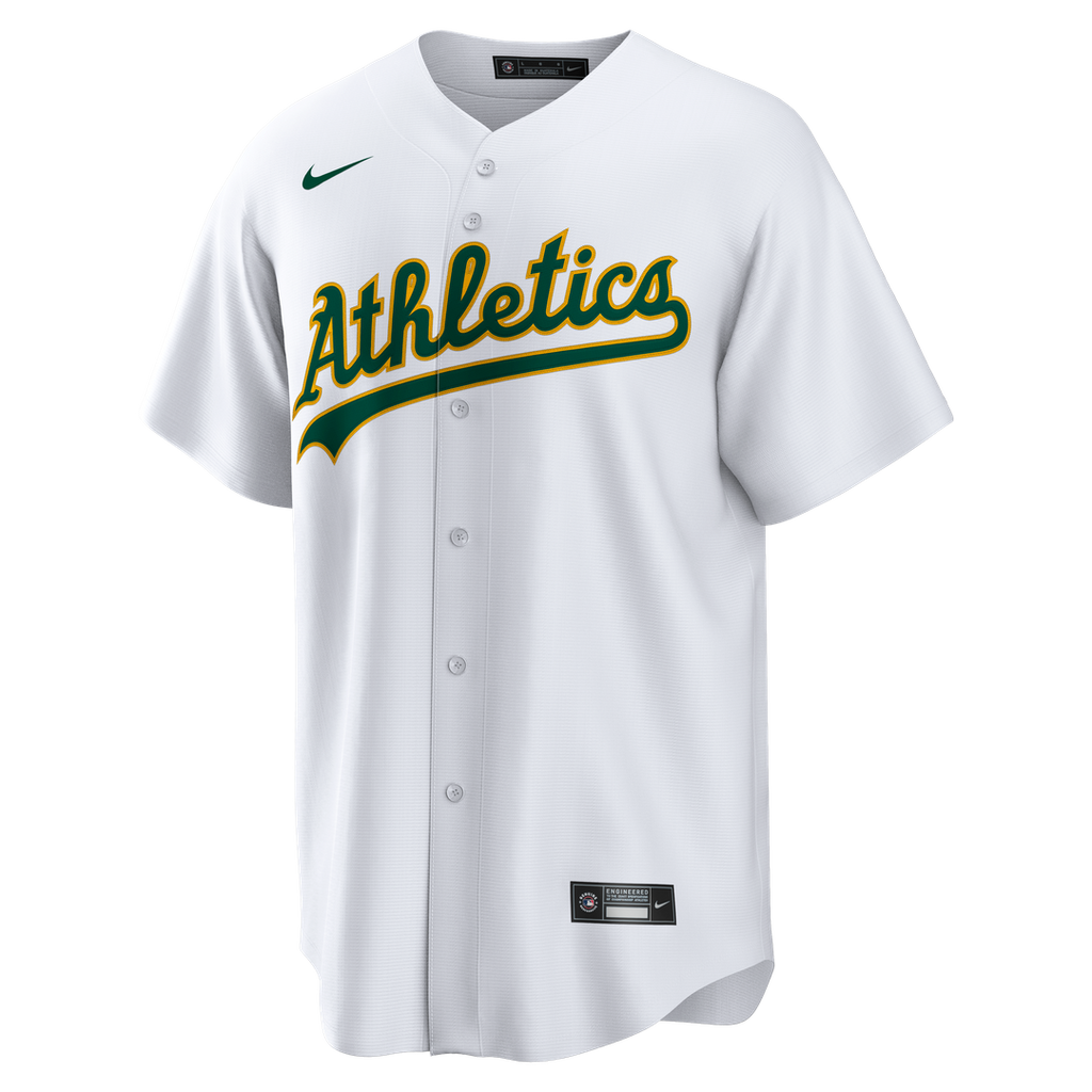 Jeff McNeil Athletics Home Replica Jersey - White