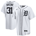 Riley Greene Detroit Tigers Home Replica Jersey - White