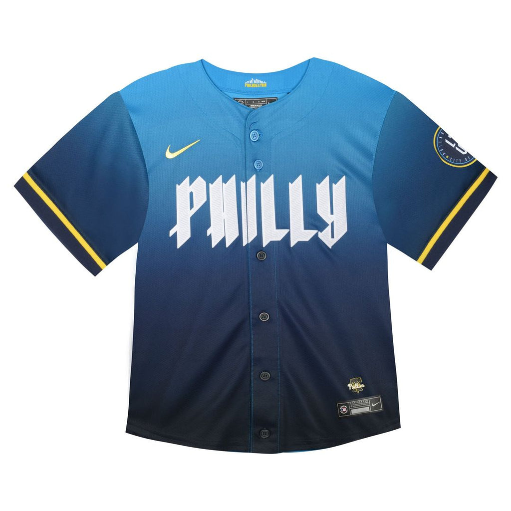 Philadelphia Phillies Toddler City Connect Team Limited Jersey - Blue