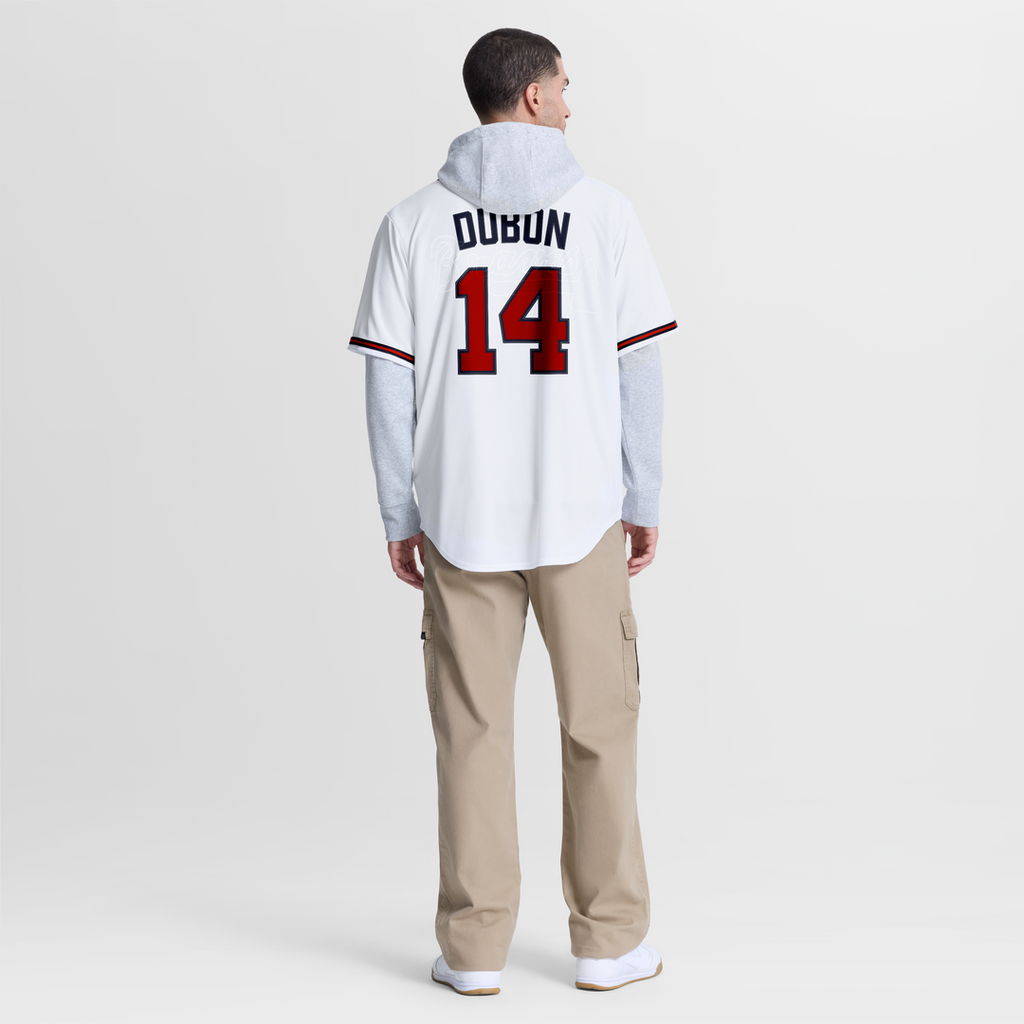 Mauricio Dubón Atlanta Braves Home Replica Jersey - White