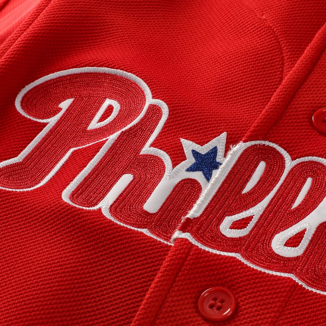 Ryan Howard Philadelphia Phillies Cooperstown Collection Batting Practice Jersey - Red