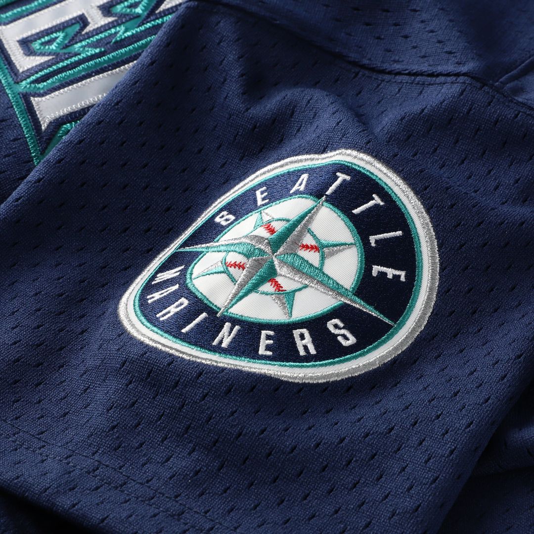 Ichiro Suzuki Seattle Mariners Authentic Batting Practice Jersey - Navy