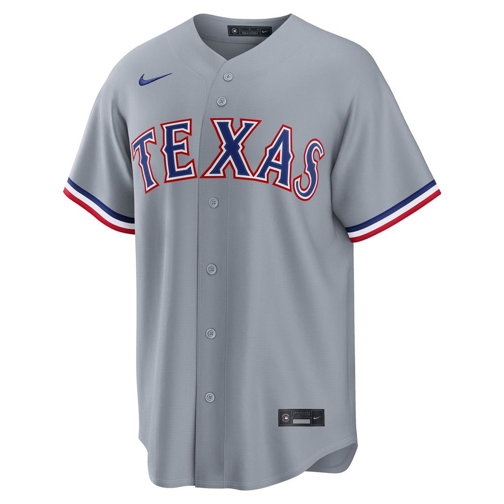 Corey Seager Texas Rangers Road Replica Jersey - Gray