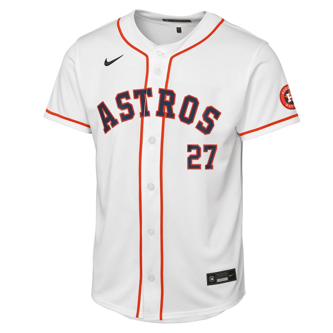 Jose Altuve Houston Astros Youth Home Stadium Jersey - White