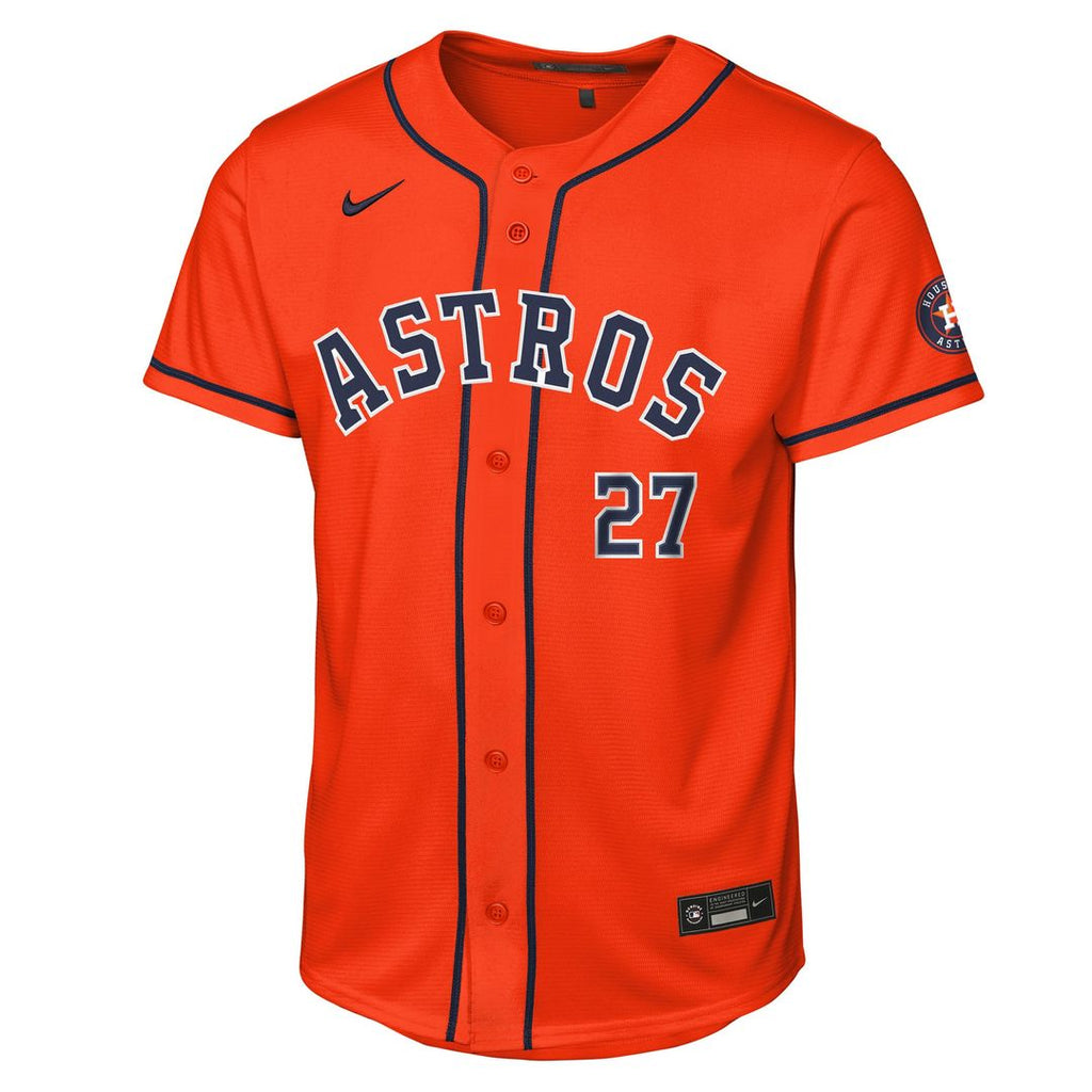 Jose Altuve Houston Astros Youth Alternate Stadium Jersey - Orange