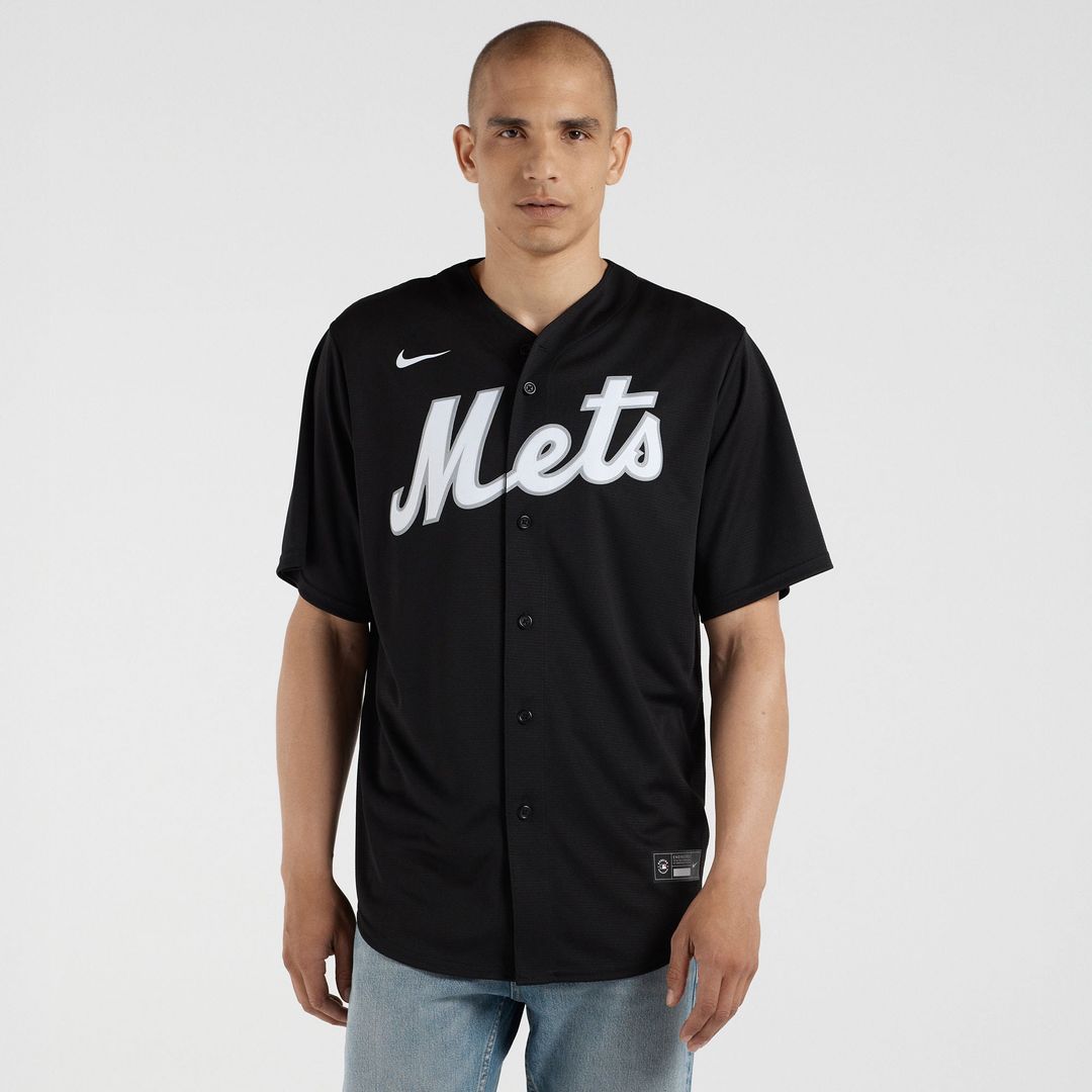 Francisco Lindor New York Mets Replica Player Jersey - Black