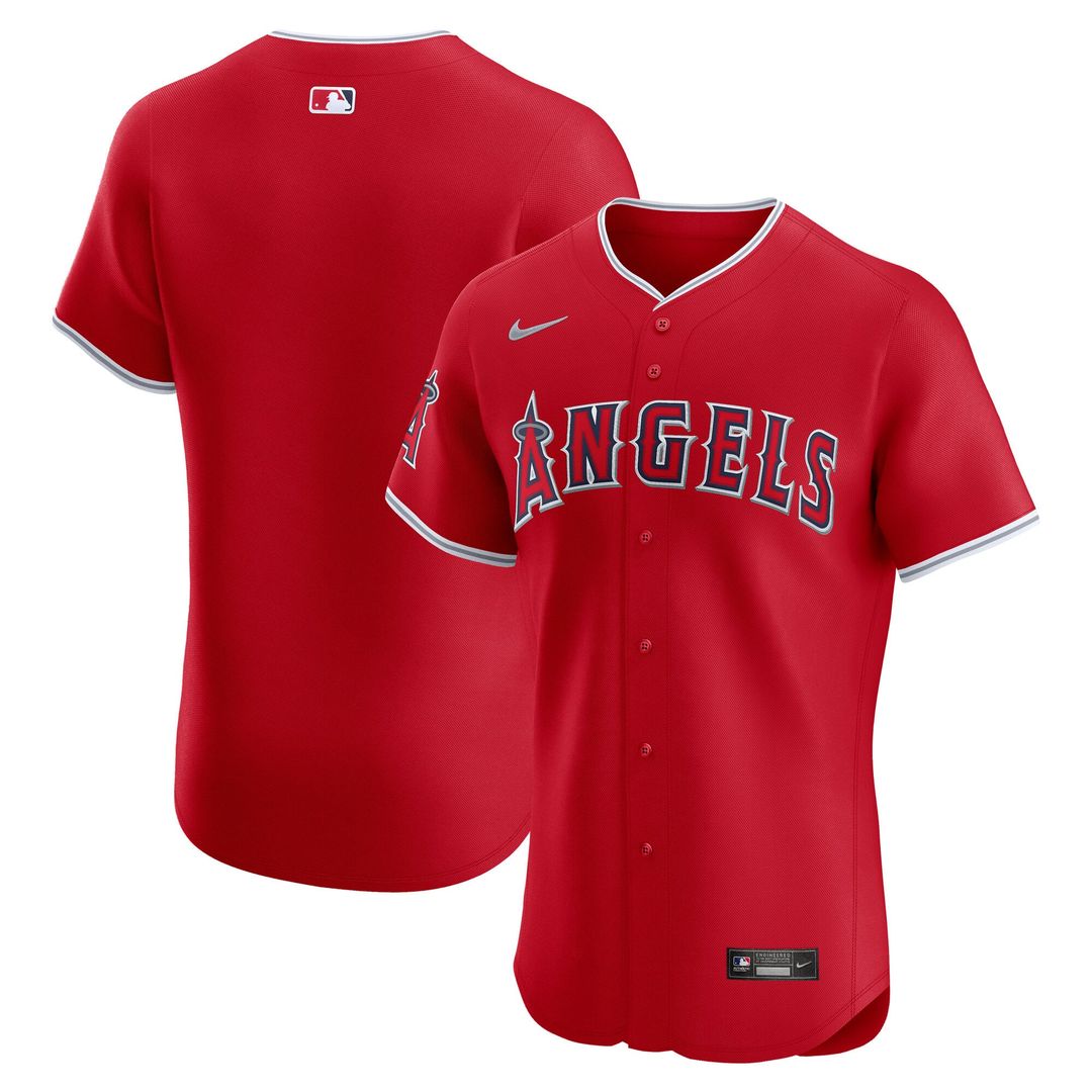 Los Angeles Angels Home Elite Jersey - White