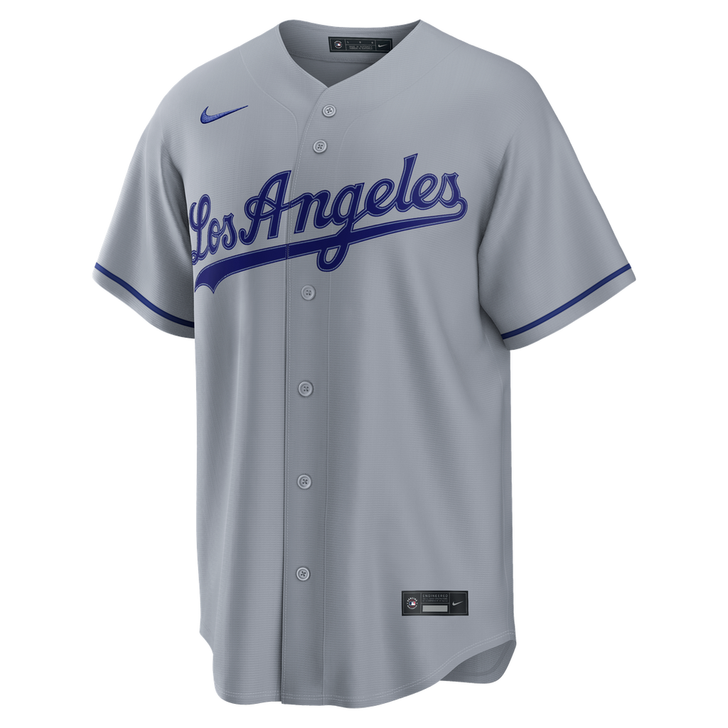 Kyle Tucker Los Angeles Dodgers Road Replica Jersey - Gray