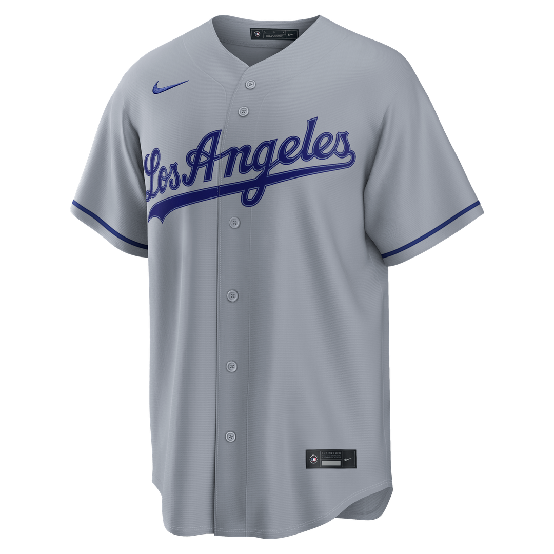 Kyle Tucker Los Angeles Dodgers Road Replica Jersey - Gray