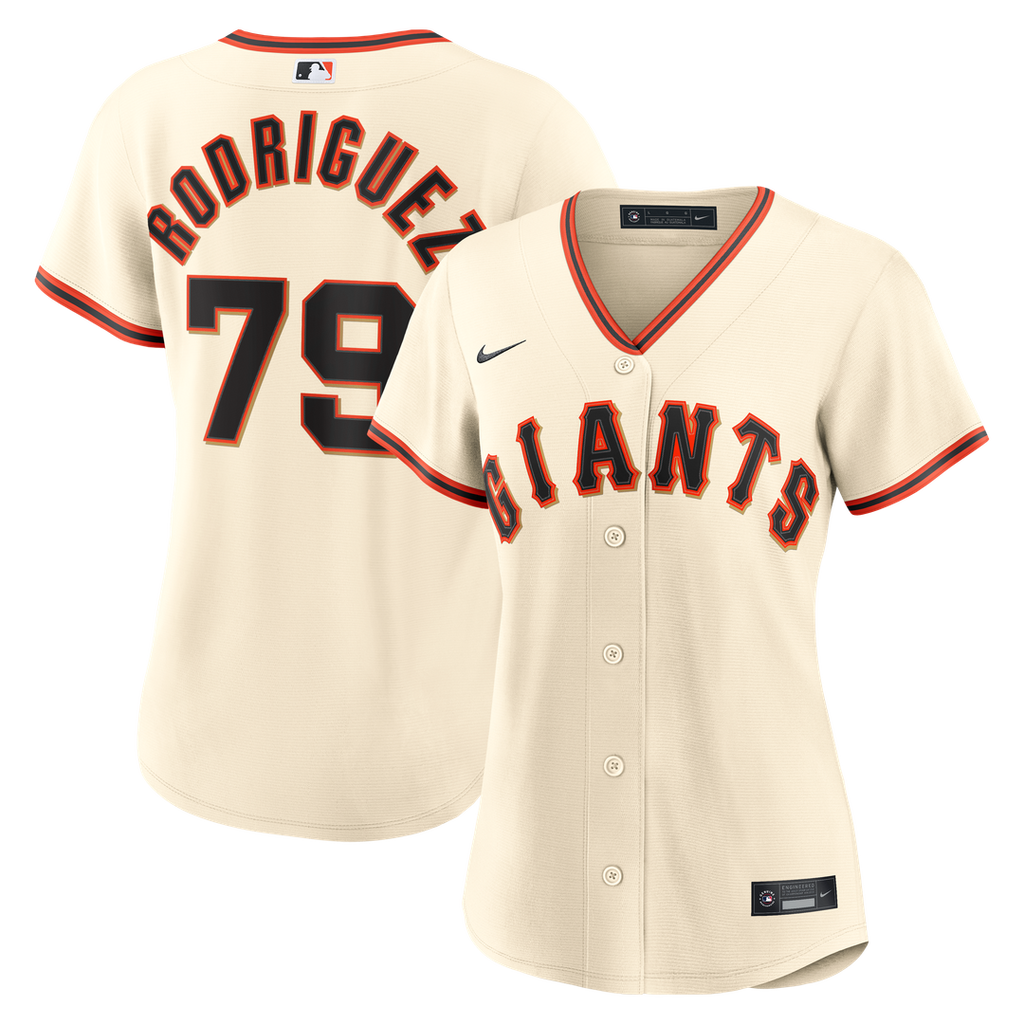 Jesus Rodriguez San Francisco Giants Women's Home Replica Jersey - Cream