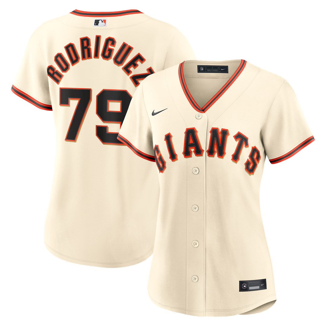 Jesus Rodriguez San Francisco Giants Women's Home Replica Jersey - Cream