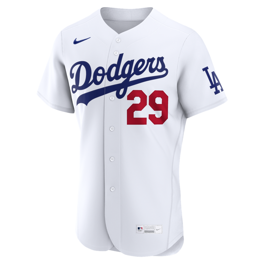 Tarik Skubal Los Angeles Dodgers Home Authentic Jersey - White